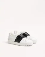 Valentino Rockstud Untitled Sneaker In Calfskin Leather With Tonal Studs - Image 7
